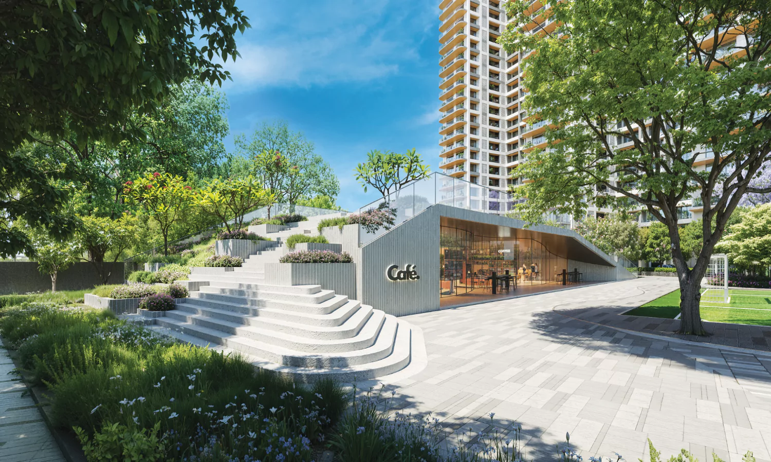 Indiabulls Heights Sector 104 Tower Elevation Image